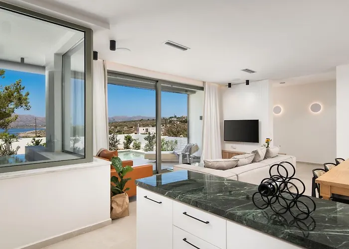 Lux Sea View By Chania Living Stories Villa La Canea